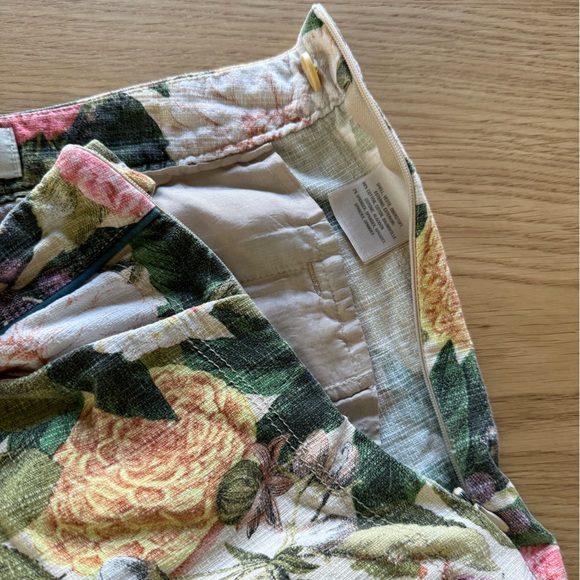 Anthropologie high-waist floral shorts - Picture 5 of 12